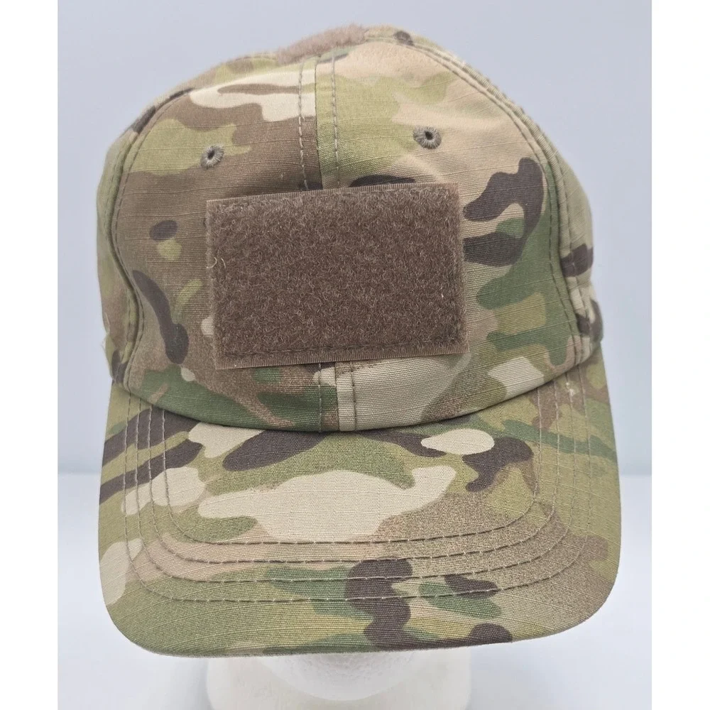 Condor Tactical Operator Cap Multicam Flag Patch Ripstop Strapback Hat